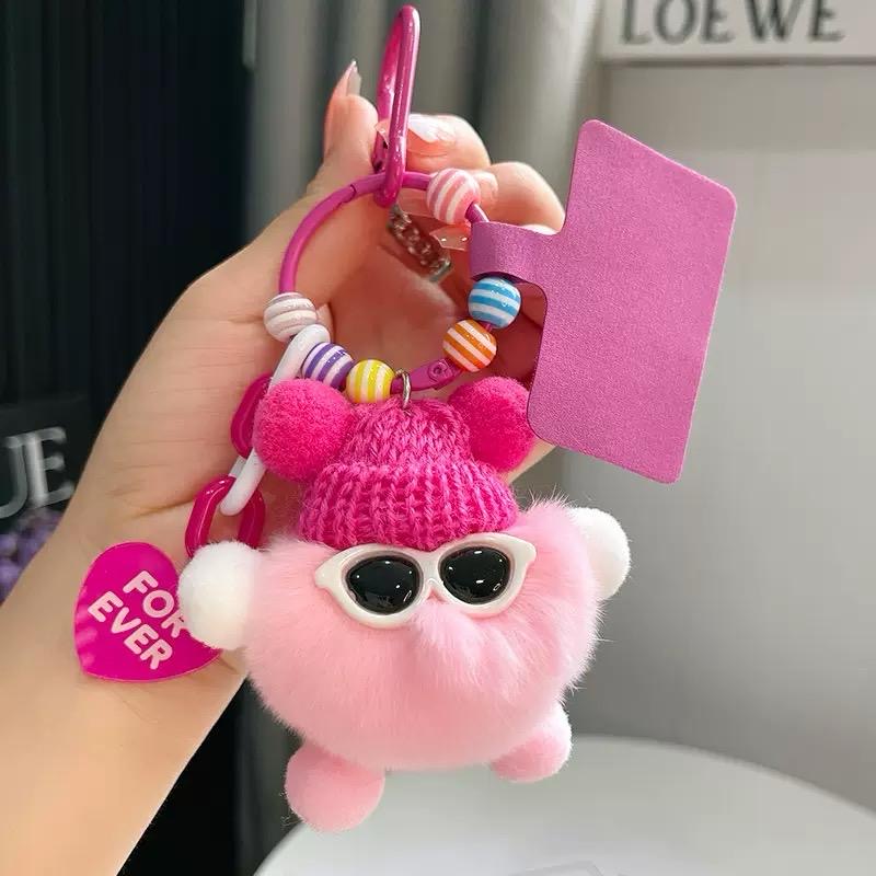 Furry Bag Charm