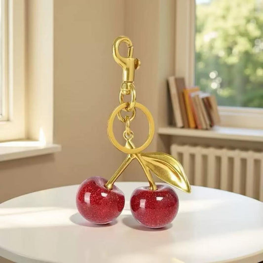 Cherry Bag Charm